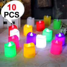 10PCS FESTIVAL DECORATIVE - LED TEALIGHT CANDLES | BATTERY OPERATED CANDLE IDEAL FOR PARTY, Diwali - Justgrabit Inc.