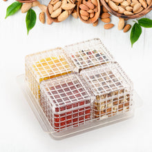 Ganesh Multipurpose Gift Set, Dry fruit (4 Pcs Set / With Tray) - justgrabit.in | Just Grab It