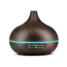 Aromatherapy Humidifier with 7 Colourful LED Light Change (500 ML Capacity / Without Remote) - justgrabit.in | Just Grab It