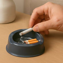 Oblivion Durable Plastic Ashtray Wide Bowl and Triple Cigarette Holder Slots (1 pc) - justgrabit.in | Just Grab It