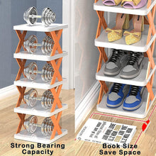 6 Layer Foldable Shoe Rack, Portable Storage Organizer for Home & Office - justgrabit.in | Just Grab It