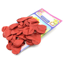 Heart shaped balloons Kinds of Rainbow Party Latex Balloons for Birthday / Anniversary / Valentine's / Wedding / Engagement Party Decoration One Color (20 Pcs Set) - Justgrabit Inc.