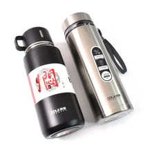 Stainless Steel Vacuum Insulated Water Bottle – 900ML Approx, Leak - Proof, Wide Mouth with Hanging Strap (Mix Color) - Justgrabit Inc.