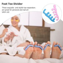 Toe Separators, Toe Spacers Sponge Toe Stretcher Pedicures (1 Pair) - justgrabit.in | Just Grab It