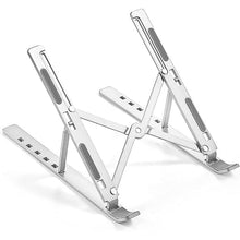 Home Foldable Height Adjustable Laptop Stand (1 Pc) - justgrabit.in | Just Grab It
