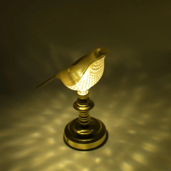 Sparrow led Table Lamp Crystal Decoration Lamp Soft Light & Energy Saving Lamp (1 Pc) - Justgrabit Inc.
