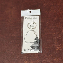 Shivling with Snake Design Silver Keychain (1 Pc) - justgrabit.in | Just Grab It