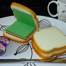 Sandwich Shaped Note / Sticky Notes / Memo Notes, Unique Mini Notes (Multicolor) - justgrabit.in | Just Grab It