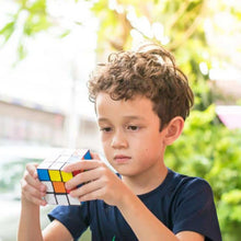 Plastic Fancy 3x3 Small Cube Puzzles Game - 2 Pieces (Multicolour) - Justgrabit Inc.