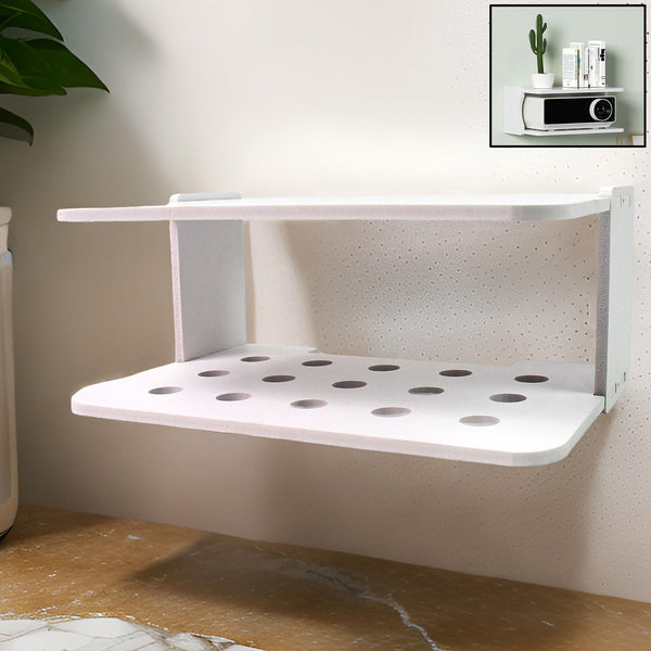 Decorative Wall Shelf Bracket, Set - Top Box Rack (1 Pc) - justgrabit.in | Just Grab It