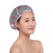 Waterproof Shower Cap Reusable Bath Caps - Justgrabit Inc.