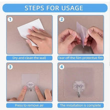 Plastic Self - Adhesive Kitchen 3Pc Hooks - Justgrabit Inc.