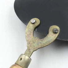 Wooden Handle Roti Tawa used in all household and kitchen purposes for making rotis and parathas nonstick tawa etc. - Justgrabit Inc.