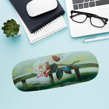 Flowers Decorative Glasses Case Eyeglasses Storage Box (1 Pc / Mix color) - justgrabit.in | Just Grab It
