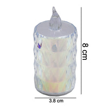 24 Pc Flameless and Smokeless Decorative Melting Candles LED Tea Light, Diwali - justgrabit.in | Just Grab It