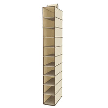 10 Tier Multipurpose Storage Rack, Foldable, Collapsible Fabric Wardrobe Organiser for Clothes - justgrabit.in | Just Grab It