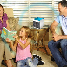 Mini Portable Air Cooler with LED Light & Water Fill - justgrabit.in | Just Grab It