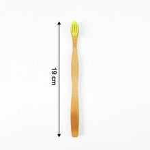 Eco - Friendly Natural Bamboo Toothbrush with Medium Bristles (1 Pc) - Justgrabit Inc.