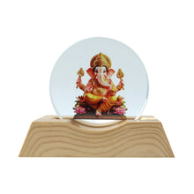 Premium 3D Lord Ganesha Acrylic LED Night Lamp (1 Pc) - justgrabit.in | Just Grab It