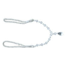 Luxury Crystal and Pearl Beaded Curtain Tieback (1 Pc) - justgrabit.in | Just Grab It