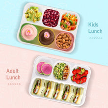 Leak - Proof Lunch Box with 4 Compartments for School & Office Use - justgrabit.in | Just Grab It