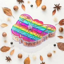 Butterfly Shape 4 Compartment Multipurpose Box | Dry Fruit Box (1 Pc) - justgrabit.in | Just Grab It