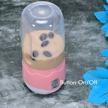 Portable Blender, Mini Handheld Blender with 4 Blades, Mixer for Fruit Shakes - justgrabit.in | Just Grab It