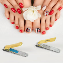 Stainless Steel Folding Portable Large Nail Clippers with Nail File (1 Pc / Mix Design) - justgrabit.in | Just Grab It