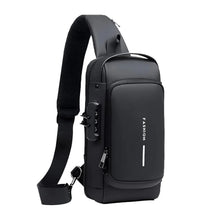 Trendy Anti - Theft Crossbody Sling Bag with USB Charging Port (1 Pc) - Justgrabit Inc.