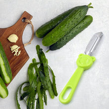 Multi - Purpose Stainless Steel Peeler With Handle For Vegetables, 2 in 1 Potato Peeler and Cutter, Stainless Steel Potato Peeler, grated Carrot, grated, Suitable for Peeling and shredding Fruit and Vegetables Kitchen Accessories (1 Pc) - Justgrabit Inc.