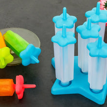 Plastic Ice Cream Molds with Lid (1 Set / 6 Pc) - Justgrabit Inc.