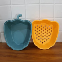Pepper - Shape 2 - in - 1 Washing Bowl - (1 Pc) - justgrabit.in | Just Grab It