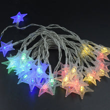28 LED / Star 3.9 Meter Star Shape Led Light Battery Operated with Flashing Modes for Home Decoration, Kids Room, Waterproof Diwali & Wedding LED Christmas Light Indoor and Outdoor Light ,Festival Decoration (Multicolor Battery Not Included 3.9Mtr) - Justgrabit Inc.