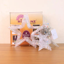 12 Stars LED Curtain String Lights with 8 Flashing Modes for Home Decoration, Diwali & Wedding LED Christmas Light Indoor and Outdoor Light ,Festival Decoration (Multicolor / With Box) - justgrabit.in | Just Grab It
