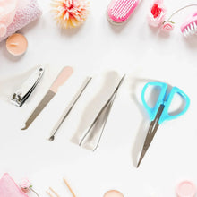 5 IN 1 Stainless Steel Professional Manicure Set, Nail Cutter For Women, Nail Scissors, Luxury Grooming Kit - Justgrabit Inc.