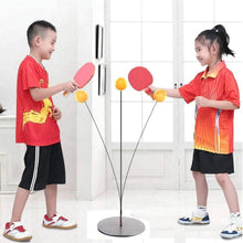 Portable Wiff Waff Rebound Table Tennis Trainer Set (1 Set) - justgrabit.in | Just Grab It