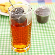 Stainless Steel Spice Tea Filter Herbs Locking Infuser Mesh Ball - Justgrabit Inc.