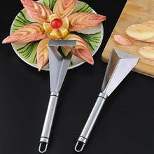 Stainless Steel Fruit Carving Knife - V Shape Channel Knife Tool (1 Pc) - justgrabit.in | Just Grab It