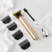 Men's Hair Trimmer & Beard Clipper with 4 Adjustable Blades & Cleaning Brush, Hair accessories - Justgrabit Inc.