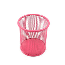 Metal Mesh Pen Holder for Desk (1 Pc): Pen Stand, Pencil Organizer, Stationery Storage - Justgrabit Inc.