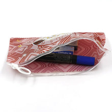 20 Pc Red Printed Pouch For Carrying Stationary Stuffs And All By The Students. - Justgrabit Inc.