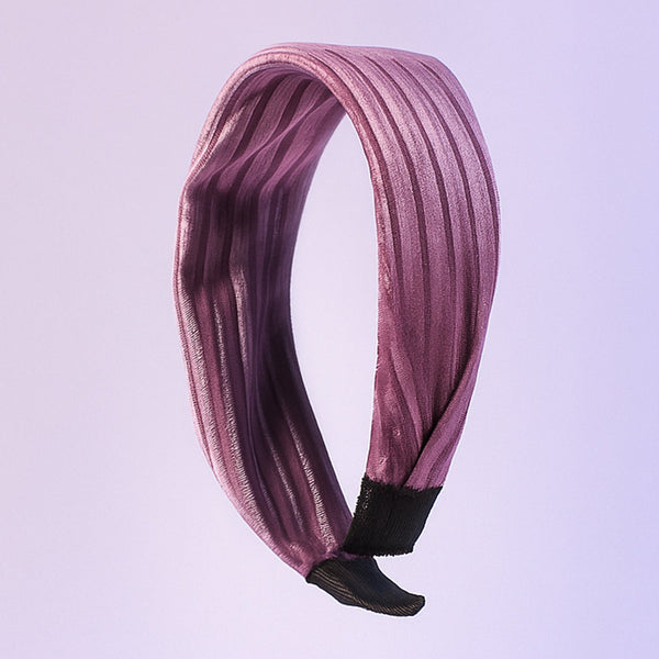 Women’s Ribbed Texture Knot Design Hairband (1 Pc / Mix Design) - justgrabit.in | Just Grab It