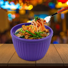 Plastic Round Noodles Maggie Bowl, Soup Bowls for Easy Perfect Breakfast Cereals, Fruits, Beverages, Essentials, Salad, Pasta, Snack Bowl, Microwave Safe, Safe (1 Pc)f - Justgrabit Inc.