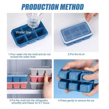 6 - Cavity Silicone Ice Tray – Ideal for Kitchen & Home Use - Justgrabit Inc.