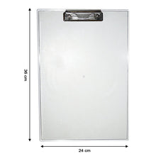 Transparent Premium Exam Pad with Centimeter Measuring Side for Students - justgrabit.in | Just Grab It