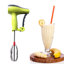 Power Free Manual Hand Blender with Stainless Steel Blades, Milk Lassi Maker, Egg Beater Mixer Rawai - justgrabit.in | Just Grab It