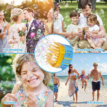 69 Holes Big Rechargeable Powerful Machine Bubble Gun Toys for Kids Adults, Bubble Makers, Big Rocket Boom Bubble Blower Best Gifts - Justgrabit Inc.