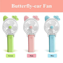 Mini Cartoon Style Fan used in all kinds of places including household and many more for producing fresh air purposes.(Battery Not Include) - Justgrabit Inc.