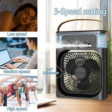 Portable Air Conditioner Fan - Personal Desk Cooling Fan (Battery Not Included) - justgrabit.in | Just Grab It