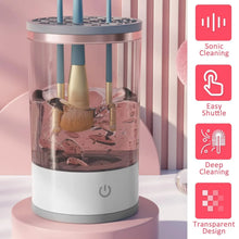 Automatic Makeup Brush Cleaner Fast Electric Brush Cleaner Hand Free Machine Super Clean Brush Washer & Brushes Organizer Tool (1 Pc) - Justgrabit Inc.